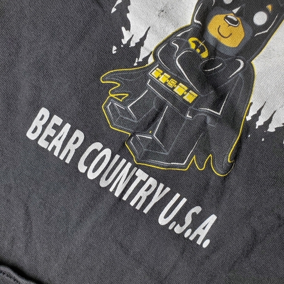 Bear Country U.S.A. Black Graphic Lego Batman T-Shirt Toddler Boy Size 3T - Picture 4 of 8